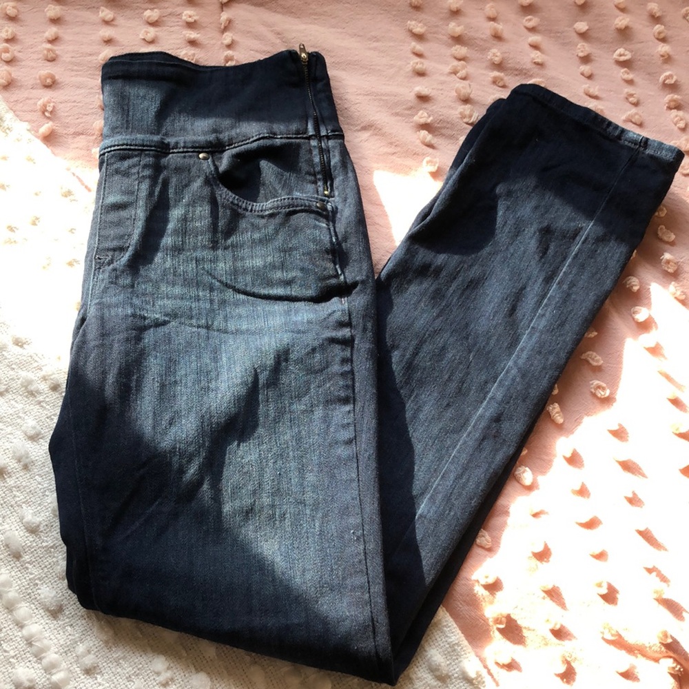 spanx signature straight jeans